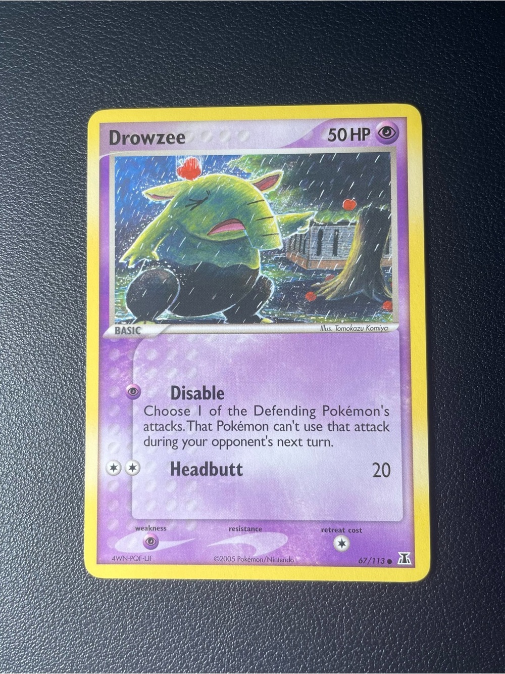 Drowzee #67/Pokemon Delta Species